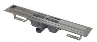 Душевой лоток AlcaPlast с порогами для перфорированной решетки 65см хром APZ1-650